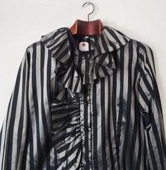 Camisa listrada tafetá - Frou Frou Vintage – Vintage Store