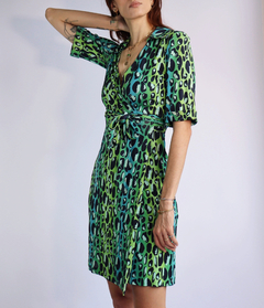 Vestido Wrap Dress DVF na internet