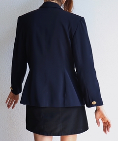 Navy Vintage Carell Paris Blazer - Frou Frou Vintage – Vintage Store