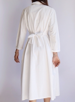 White Vintage Dress Atenas - online store