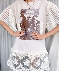 Camiseta Upcycling Jimi Hendrix - loja online