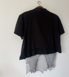 Camiseta Upcycling Black - Frou Frou Vintage – Vintage Store