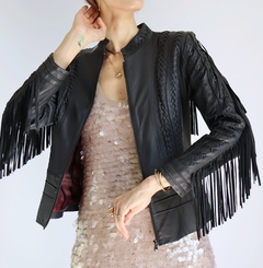 Jaqueta de couro Black Bird - comprar online