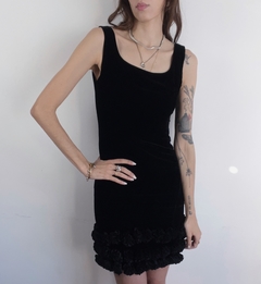 Vestido veludo Armani Collezioni - loja online