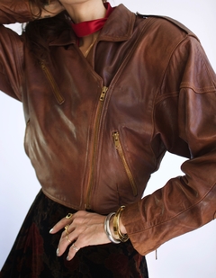 Jaqueta de couro Liz Roberts - comprar online