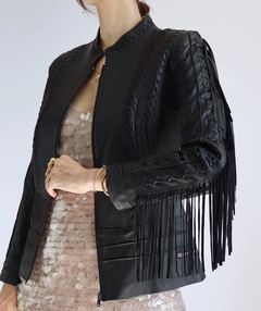 Jaqueta de couro Black Bird - loja online