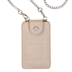 Sand Small Crossbody Bag Cell Phone Purse With Credit Card Slots. - online store