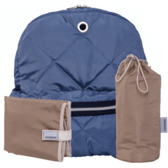 SUNDAR STEEL BLUE DIAPER BAG