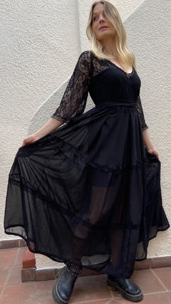 VESTIDO HORTENSIA NEGRO