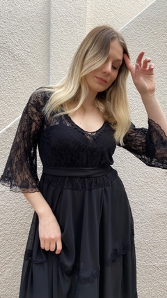 VESTIDO HORTENSIA NEGRO