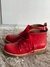 Botas LILY croco Rojo - Mithandbags