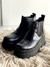 Botas LARA Croco Negro