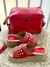 Sandalias Karol G rojo - Mithandbags