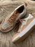 Zapatillas LOREN Blanco y nude - comprar online