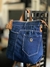 Mochi - Bandolera Cora jeans Azul Marino tiras suela