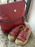 Conjunto Mochi Cora y Sandalias Karol G rojo