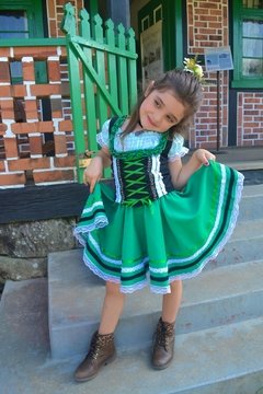 TRAJE DE FRIDA PARA OKTOBERFEST - INFANTIL - VANESSA