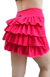 Short Saia de Babados - Rosa Pink