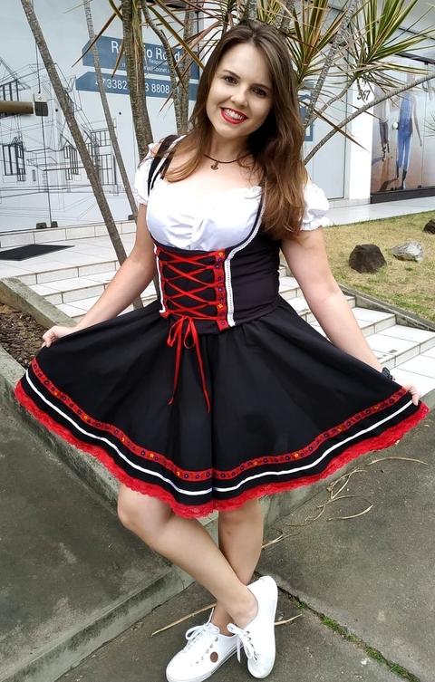 Roupa de hotsell oktoberfest feminino