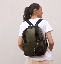 Mochila Sarah Tela Impermeable Verde en internet