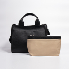 Tote Donna Cuero Negro - tienda online