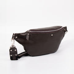 Maxi Riñonera Cuero Marron - Satchel