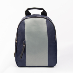 Mochila Pocket Impermeable Azul con Gris - comprar online