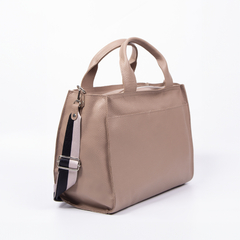 Tote Donna Cuero Vison - Satchel