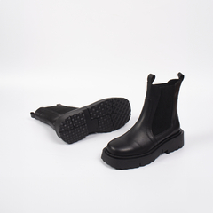 Bota Barcelona Cuero Negro - tienda online