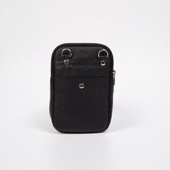 Porta Celular Cuero Negro - tienda online