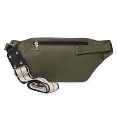 Riñonera Cleo Impermeable Verde Militar - Satchel