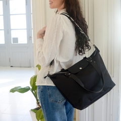 Bolso Trend Tela Impermeable negro - Comprar en Satchel