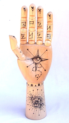 Jackalope Tat-a-Hand - Gabbie Custom Art