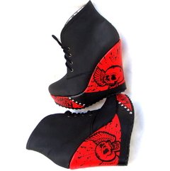 Wild Red Booties - tienda online