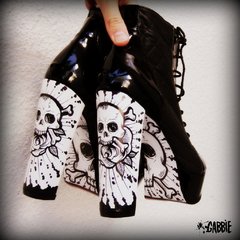 Skulls N' Roses Booties - tienda online