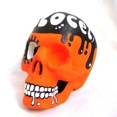 Moloko Skull - Gabbie Custom Art