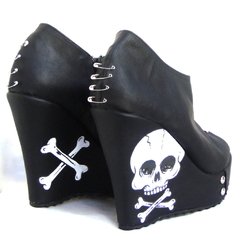 Skulls N' Pins -Botinetas con Cierre - comprar online