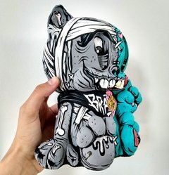 Riot Cat Art Toy - Gabbie Custom Art
