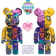 Bearbrick Art Toy Zombie - Custom x Gabbie