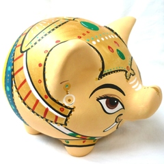 Chanchito Alcancia Ganesha - Gabbie Custom Art