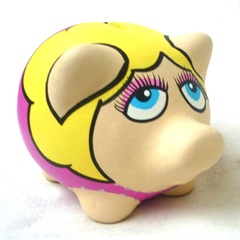 Chanchito Alcancia Miss Piggy - Gabbie Custom Art