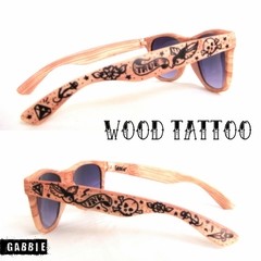 Wood Tattoo Eyewear Unisex