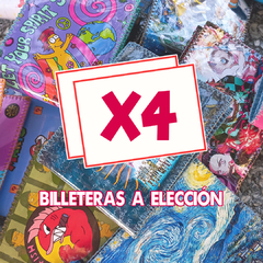 Billeteras PROMO X4