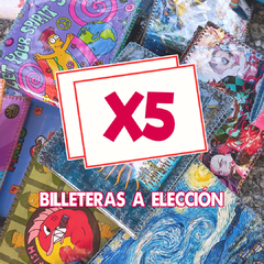 Billeteras PROMO X5