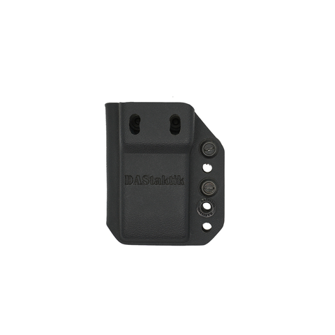 PORTA CARGADOR KYDEX SIMPLE 9mm / 40 - DIESTRO / ZURDO - NEGRO