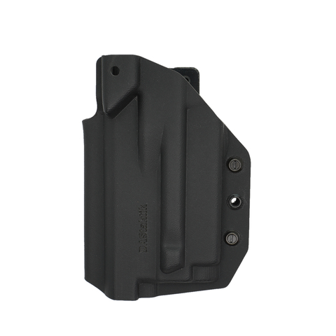 FUNDA KYDEX EXTERNA PARA THUNDER PRO EQUIPADA CON LINTERNA OLIGHT MINI - P/ ZURDO