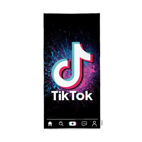 Toallón Microfibra Disney TikTok