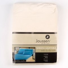 Sábana Ajustable JAUSSEN 100% Algodón-King