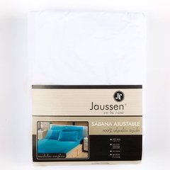 Imagen de Sábana Ajustable JAUSSEN 100% Algodón 2½