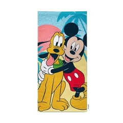Toallón Tondosado Disney Mickey & Pluto